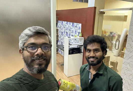 Why I love it when customers "interrupt" our operations. 🚪🤝