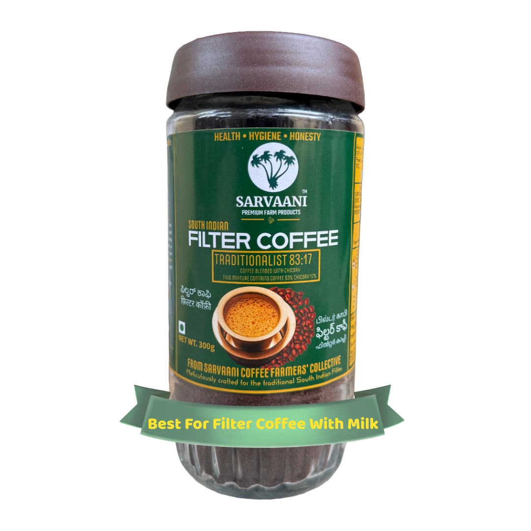 Traditionalist by SARVAANI (83:17) | Authentic Filter Coffee (Best with Milk)
