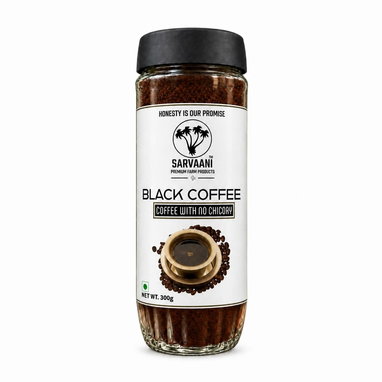 Black Coffee by SARVAANI - 300g