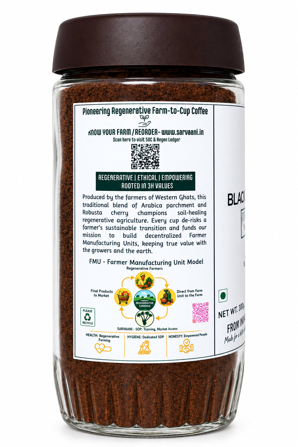 Purist Black Coffee by SARVAANI with Filter Maker Options