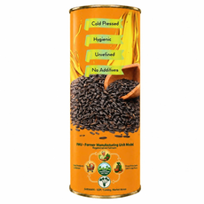 Wood Pressed Niger Oil (Mara Chekku - 1L Tin) | Cold Pressed | SARVAANI