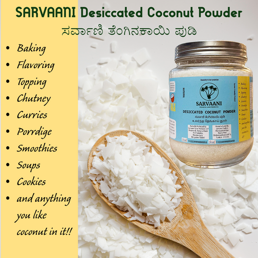 SARVAANI Desiccated Coconut Powder