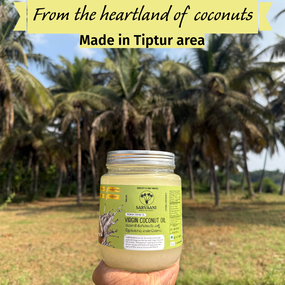SARVAANI virgin Coconut Oil, Cold Pressed