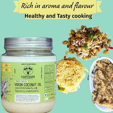 SARVAANI virgin Coconut Oil, Cold Pressed