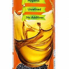 Wood Pressed Black Sesame Oil (Gingelly Oil )- 1L Tin