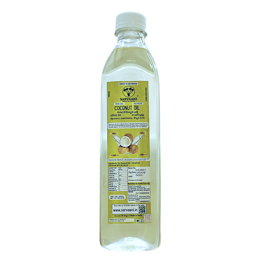 Cold Pressed Dry Coconut Oil - 500ml