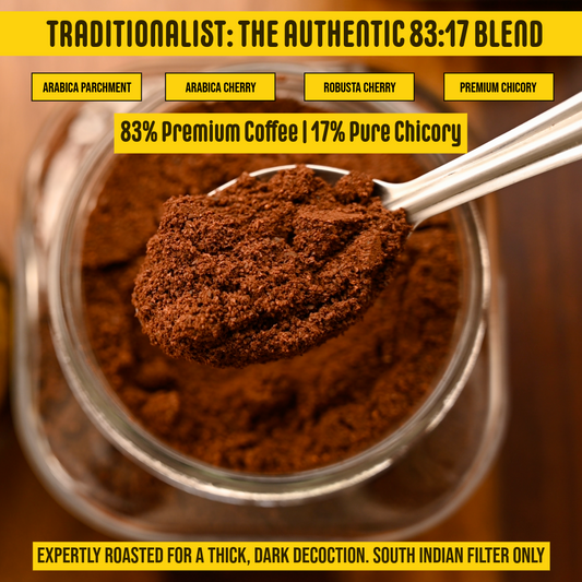 Traditionalist by SARVAANI (83:17) | Authentic Filter Coffee (Best with Milk)