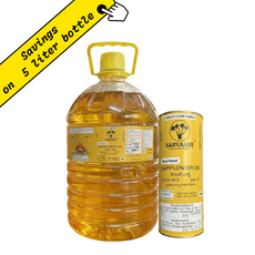 SARVAANI Wood Pressed Safflower Oil - (1L - 5L)