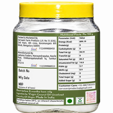 Premium Virgin Coconut Oil - GLASS- 500 ML